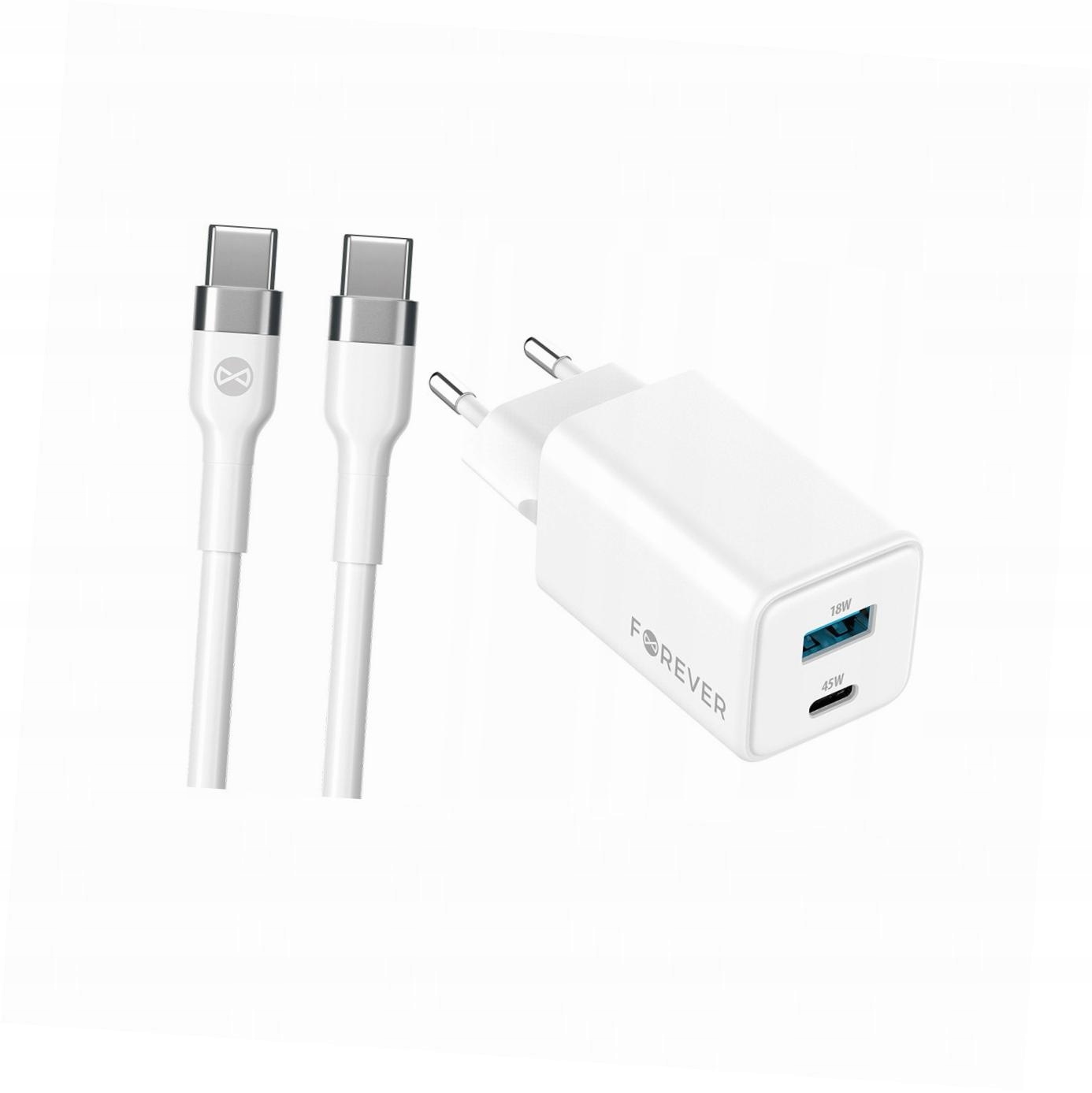 Szybka ładowarka GaN 45W Usb-c z kablem do Samsung Galaxy A13 5G