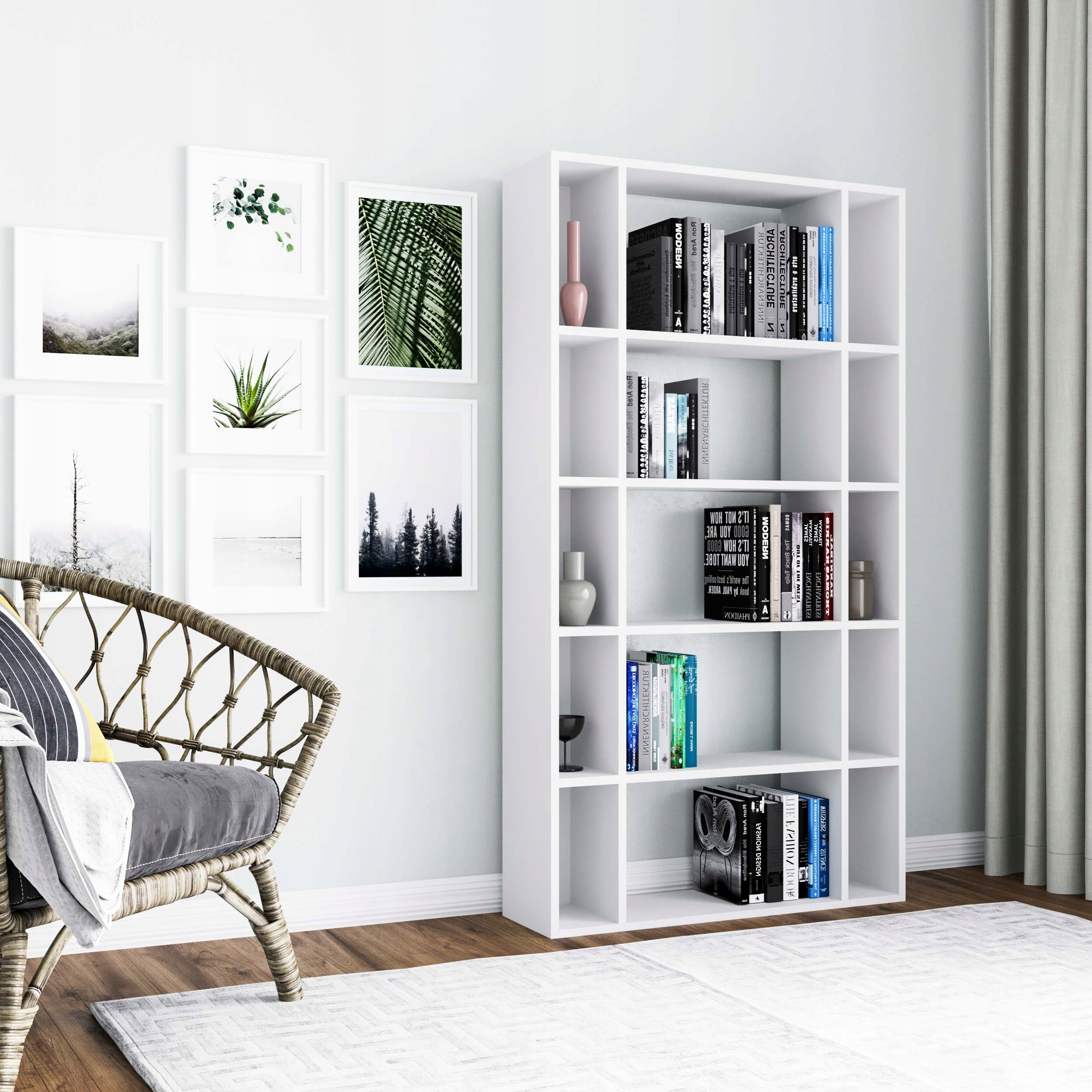 Szafka Półka stojąca SANBORN biała Marka inna