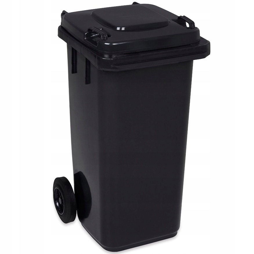 

Pojemnik Kosz Śmietnik 240L Grafitowy Mocny