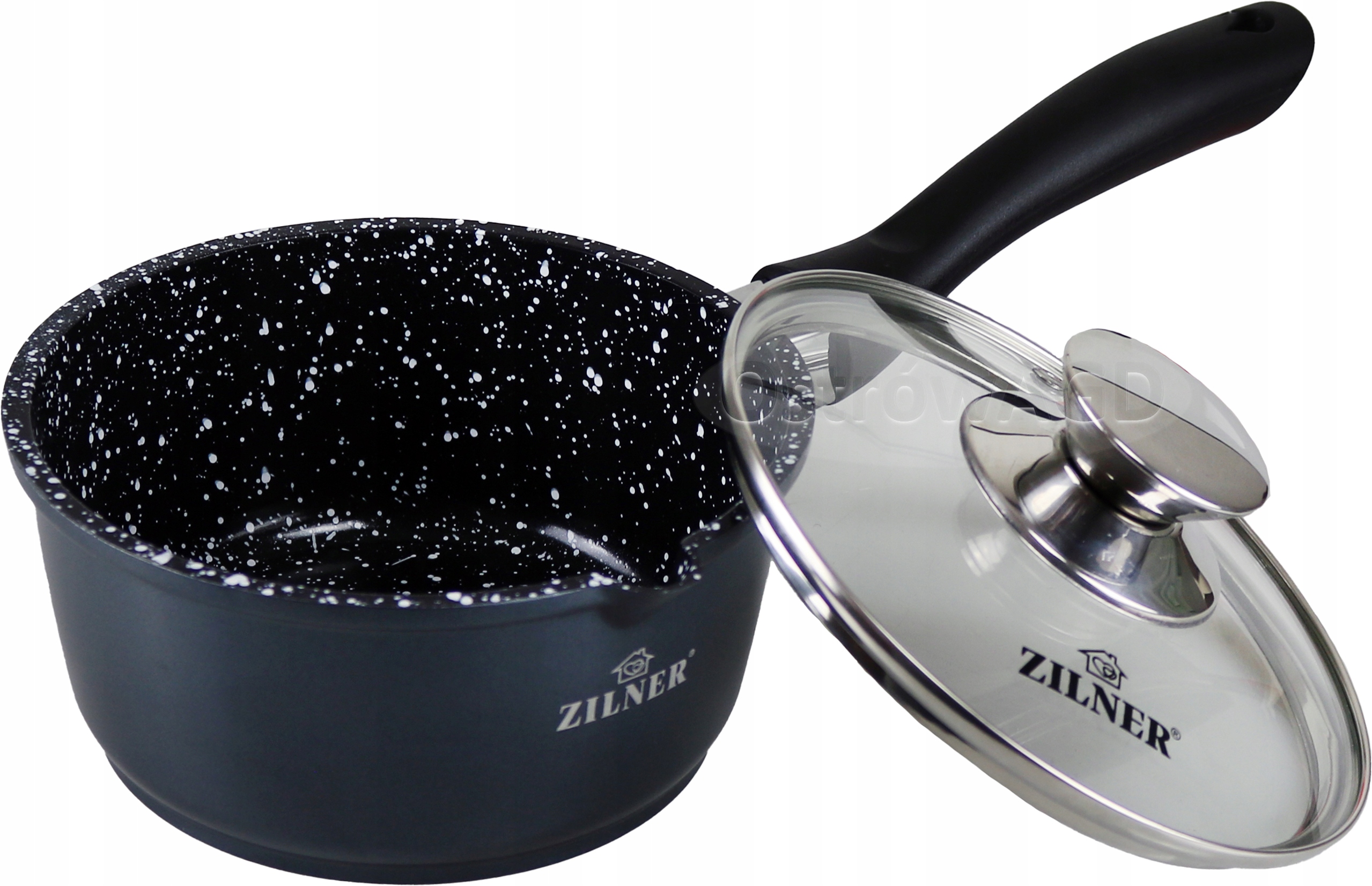 

Rondel Z Pokrywką 1.3L Marmurkowy 16cm Zilner