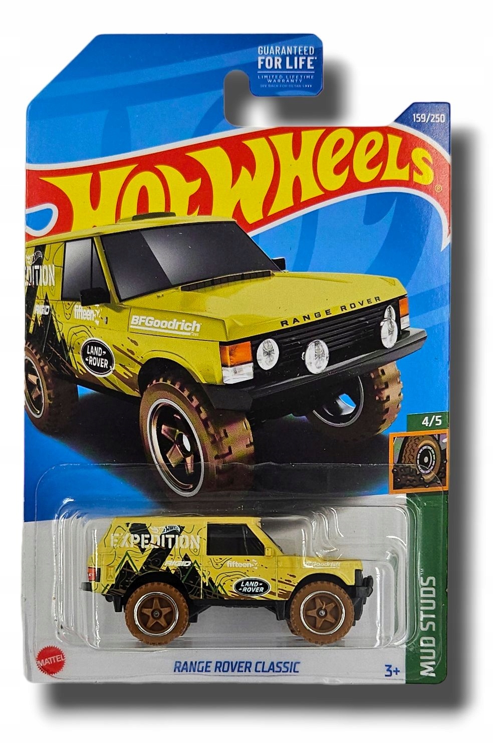HOT WHEELS RANGE ROVER CLASSIC HCX52 DK