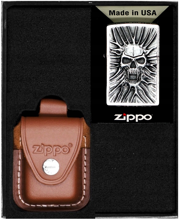Zestaw ZIPPO SCREAM OF SAND EMBLEM prezentowy*nr2