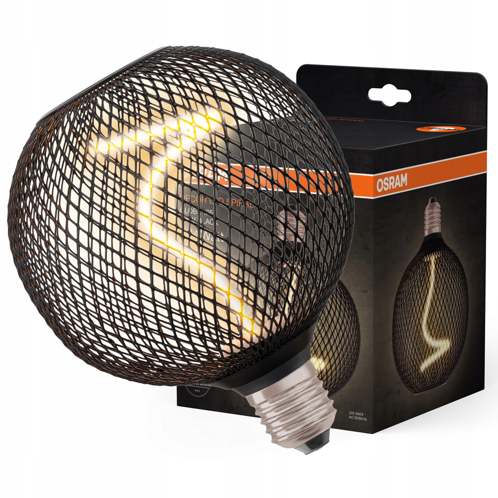 Żarówka Led Dekoracyjna E27 3.5W 14W 1800K Filament Ściemnialna Decor