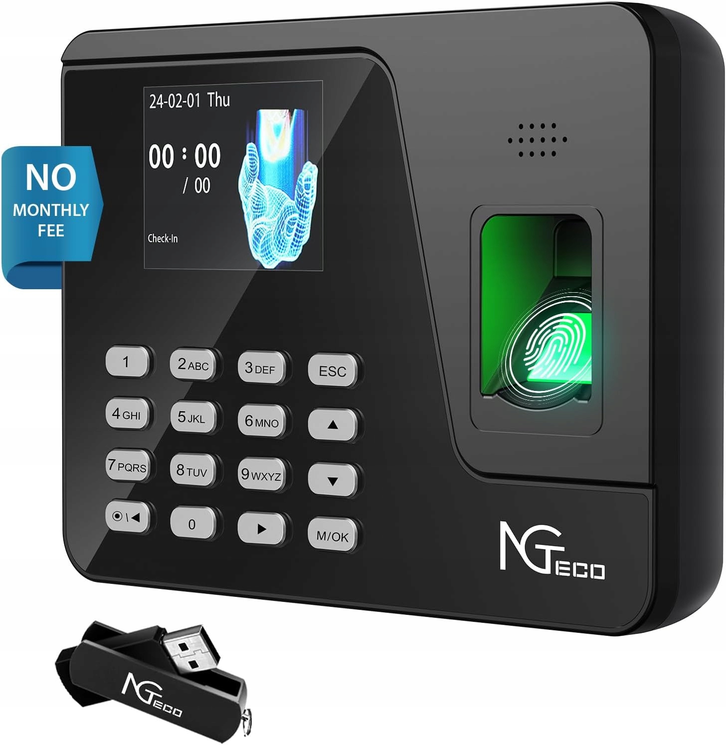 Rejestrator czasu pracy NGTeco AS10