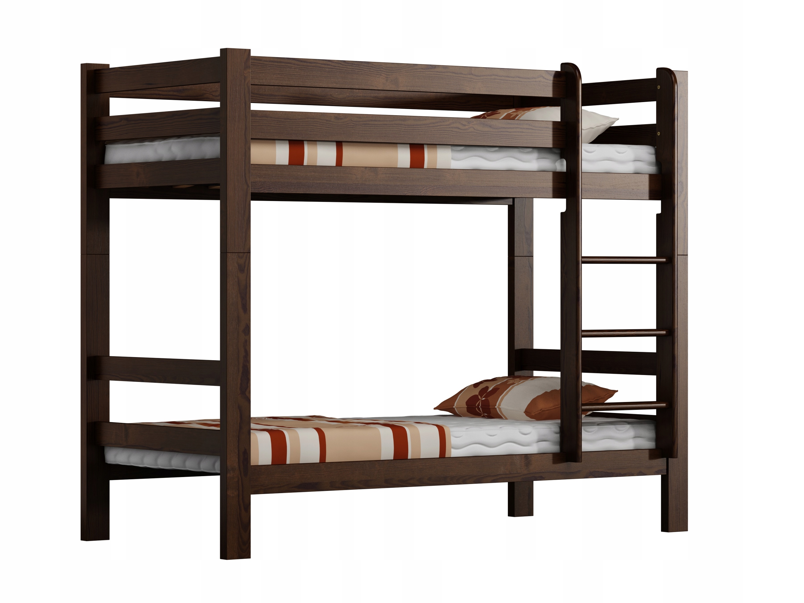 ŁÓŻKO drewniane 90x200 PIĘTROWE kolory MAGNAT Materiał dominujący drewno