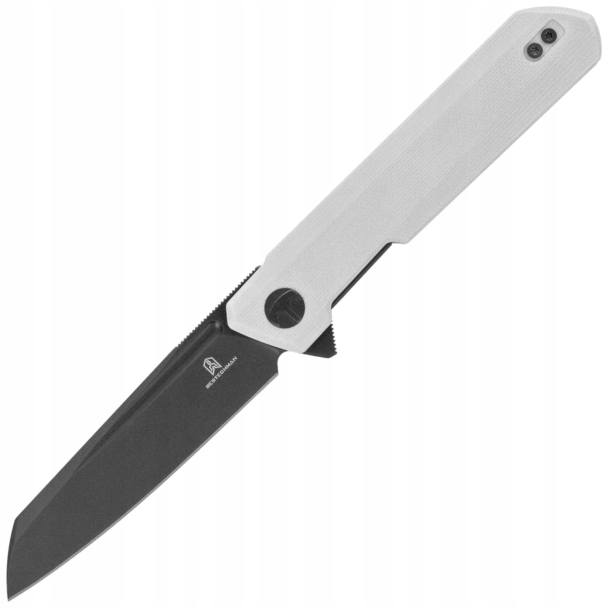 Nůž zavírací Bestechman Dundee Sheepfoot White G10 Pvd D2 od Ostap Hel