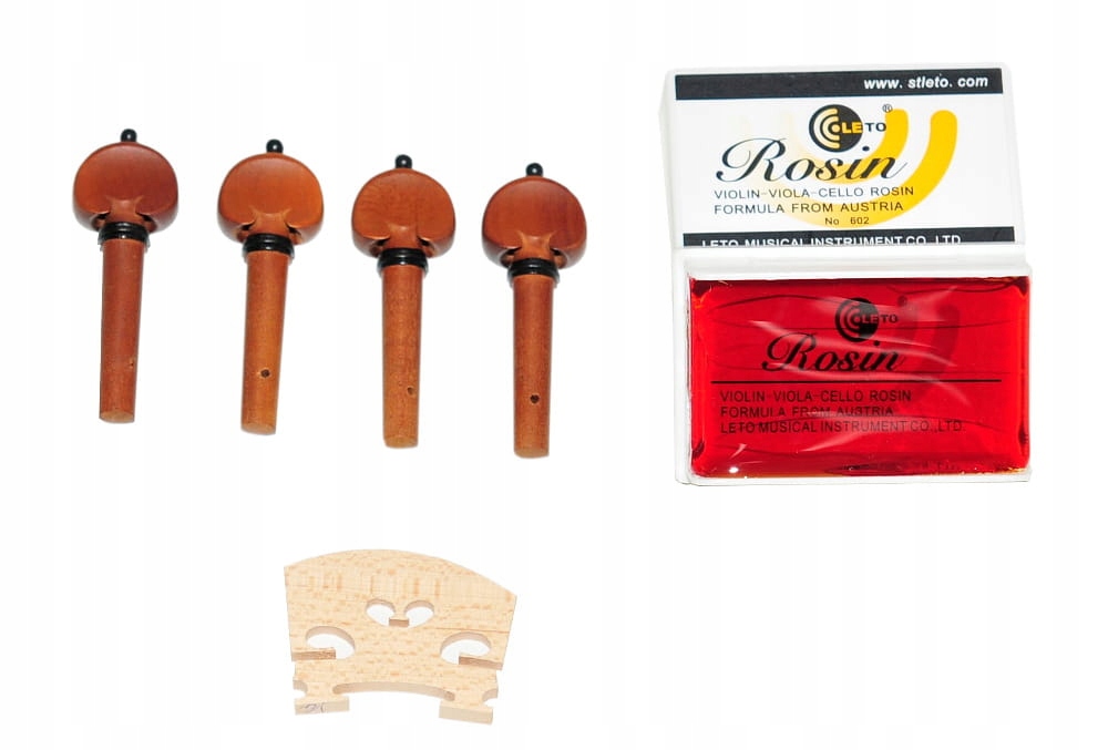 RB-2 SET 3/4 PODSTAWEKV +KOŁKI +KALAFONIA