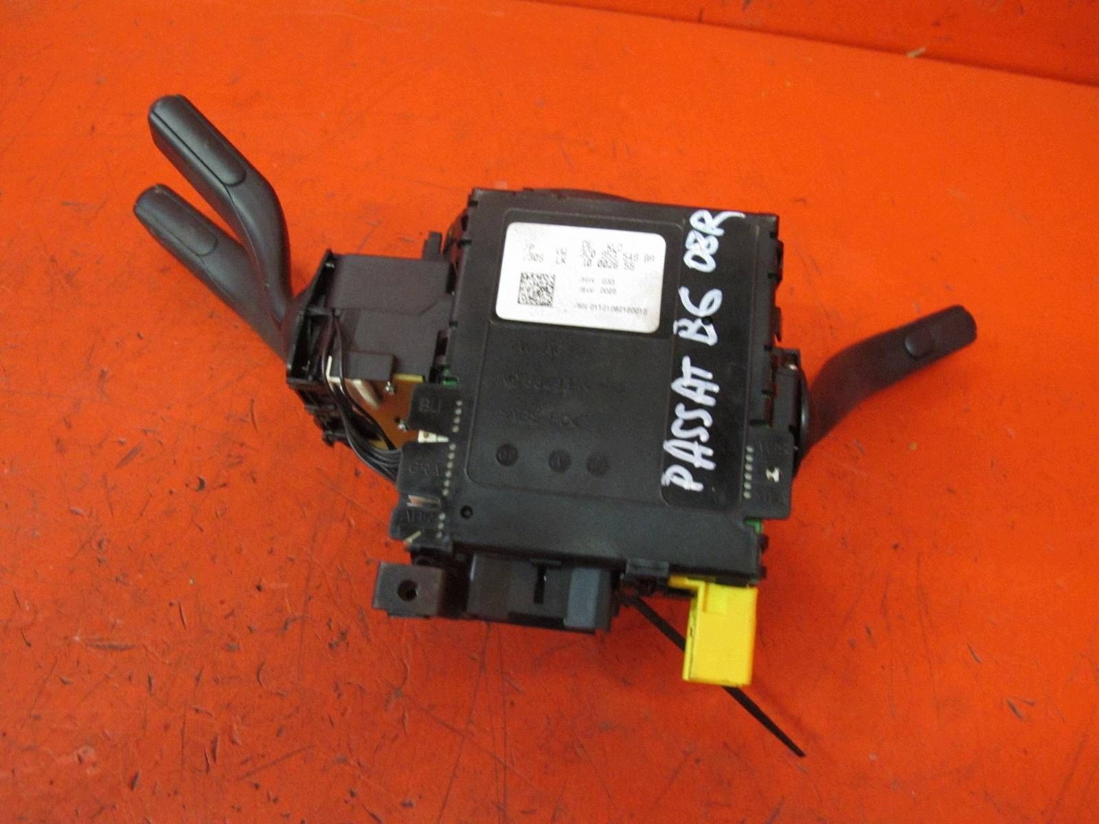 VW PASSAT B6 3C 2.0 TDI BKP steering wheel levers and controls ring airbag sensor KATA