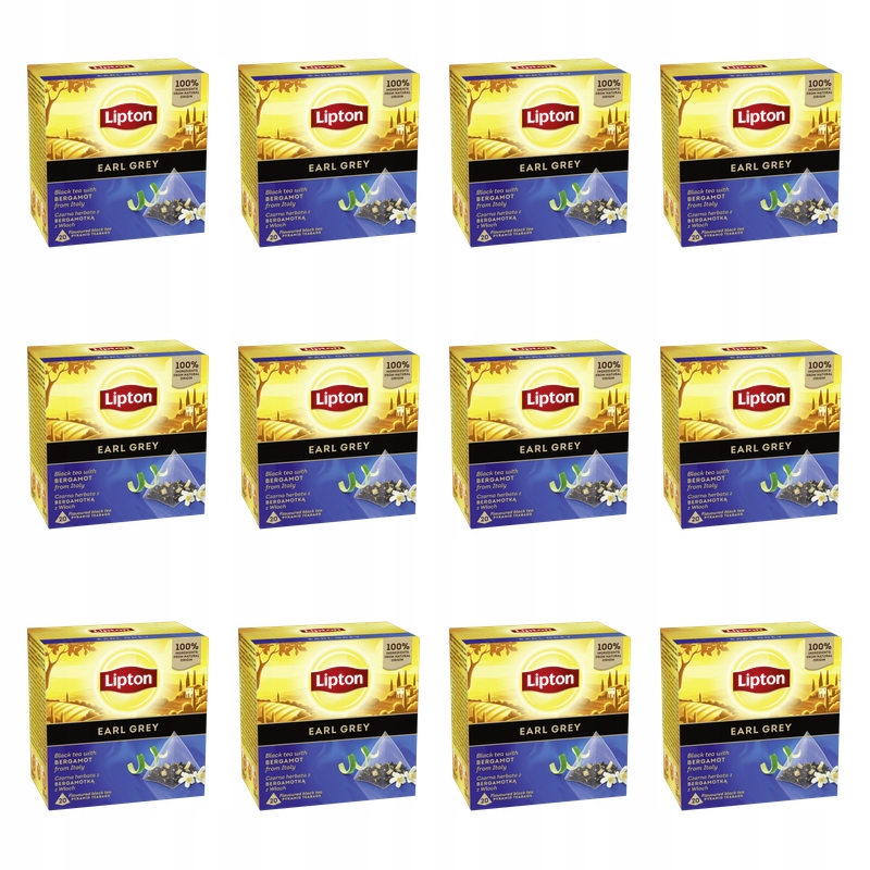 Lipton Pyramida Earl Grey 20TB X12
