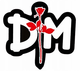 

Depeche Mode naklejka 14x15cm Druk