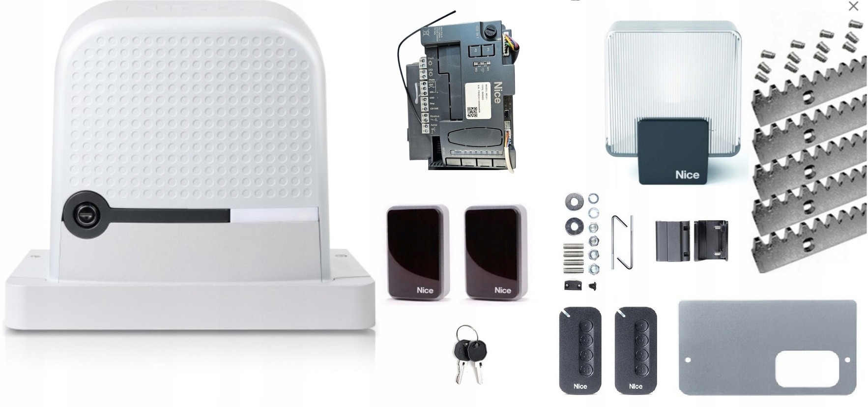 Pohon pro posuvnou bránu Nice Robus 400 MyGo – Nový!