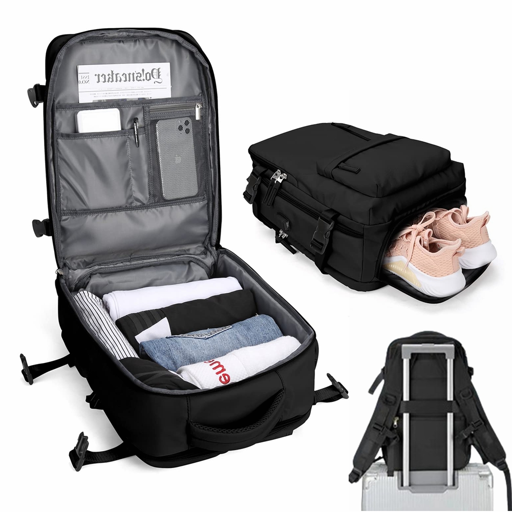 Wielofunkcyjny Plecak Podróżny Do Samolotu Duży Bagaż Podręczny 34L