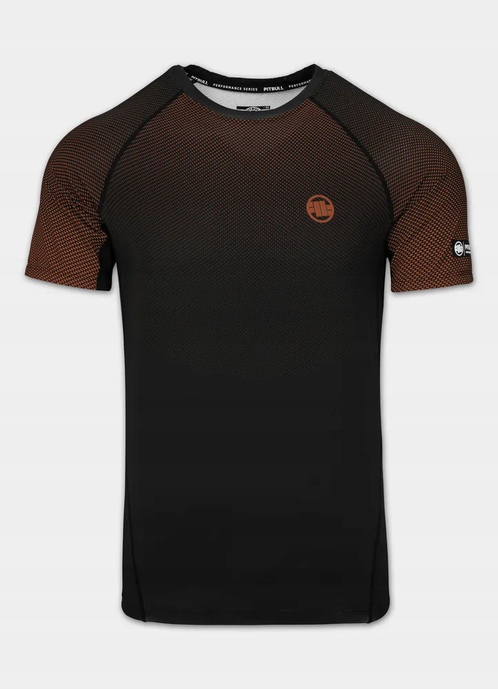 Pánský krátký rashguard Pitbull – technické sportovní tričko Ranked