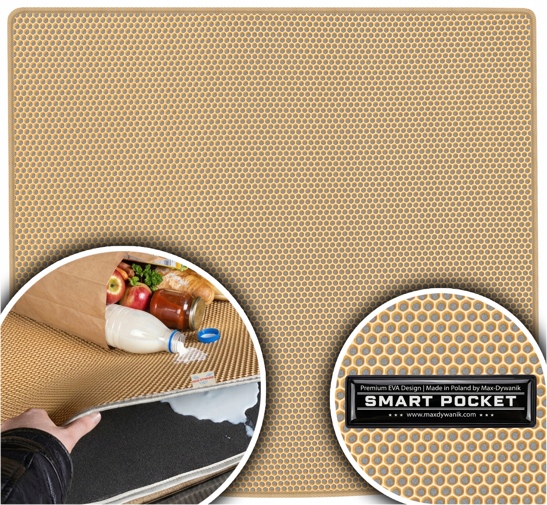 Range Rover Evoque I Suv 2011-2019 Vložka do batožinového priestoru Eva Smart Pocket Béžová