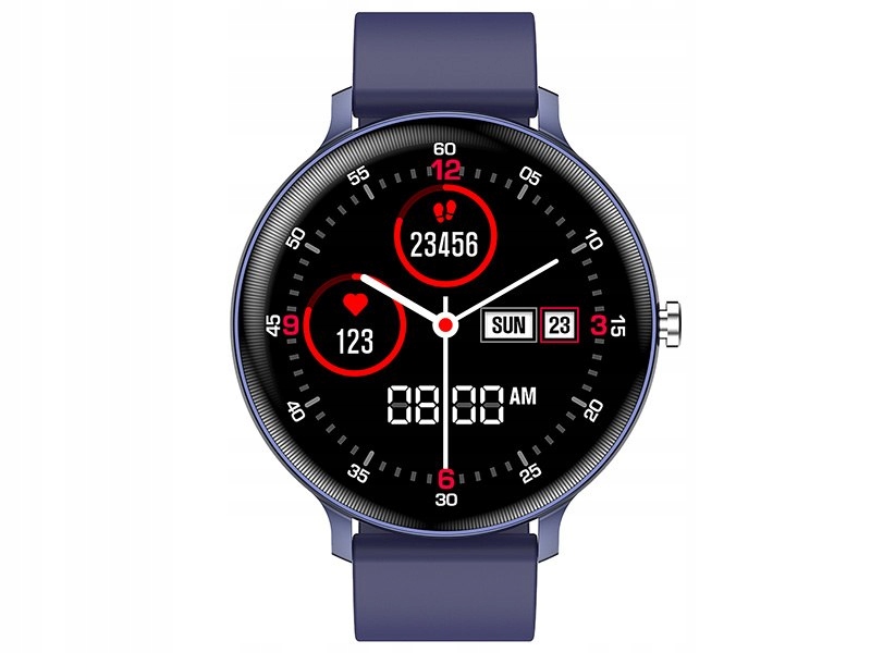 SMARTWATCH ZEGAREK DAMSKI MĘSKI POLSKIE MENU SPORT WODOODPORNY Transmisja danych brak