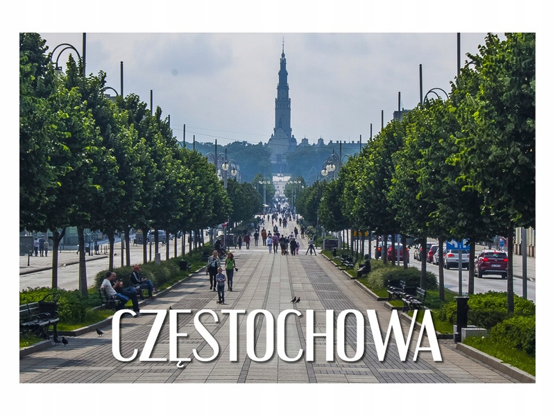 

Częstochowa Deptak Aleja Magnes na lodówkę