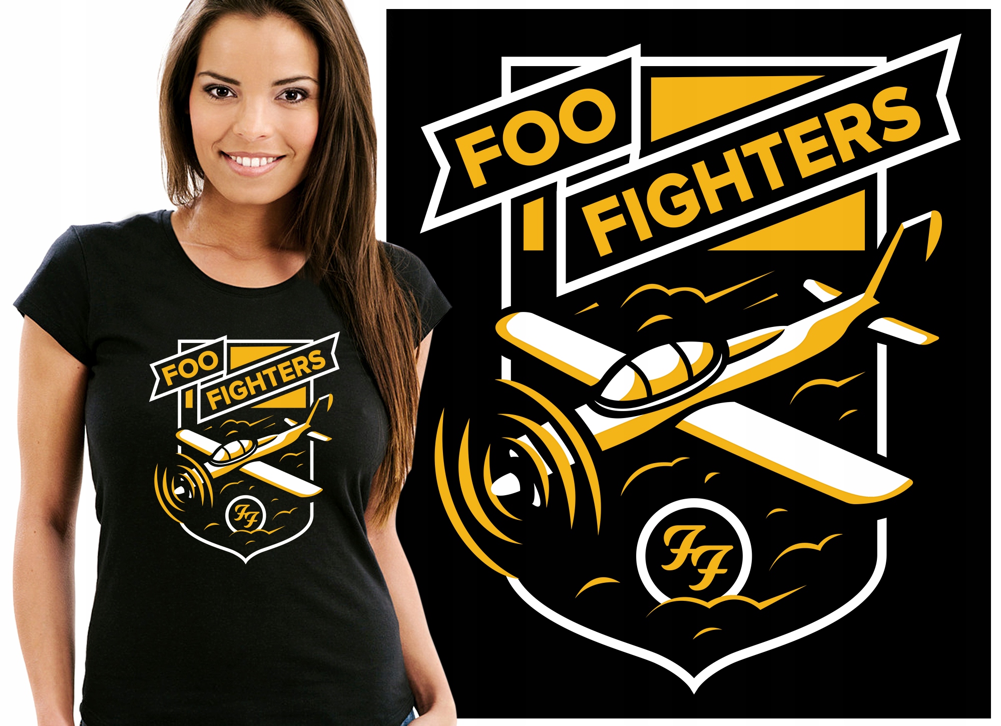 

Foo Fighters Dave Grohl Koszulka Damska M