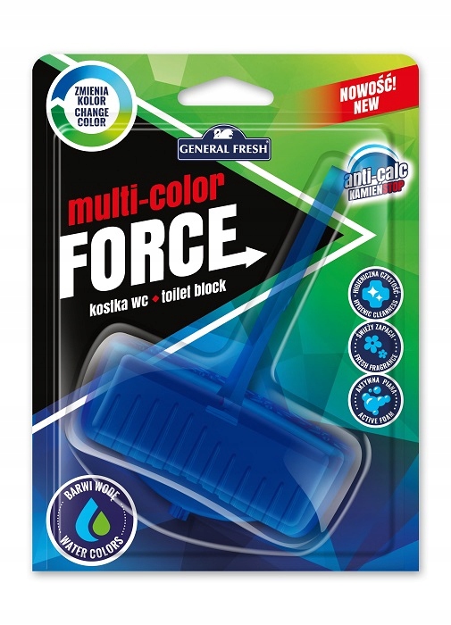 

General Fresh Multi Color Barwiąca Kostka Wc Morze
