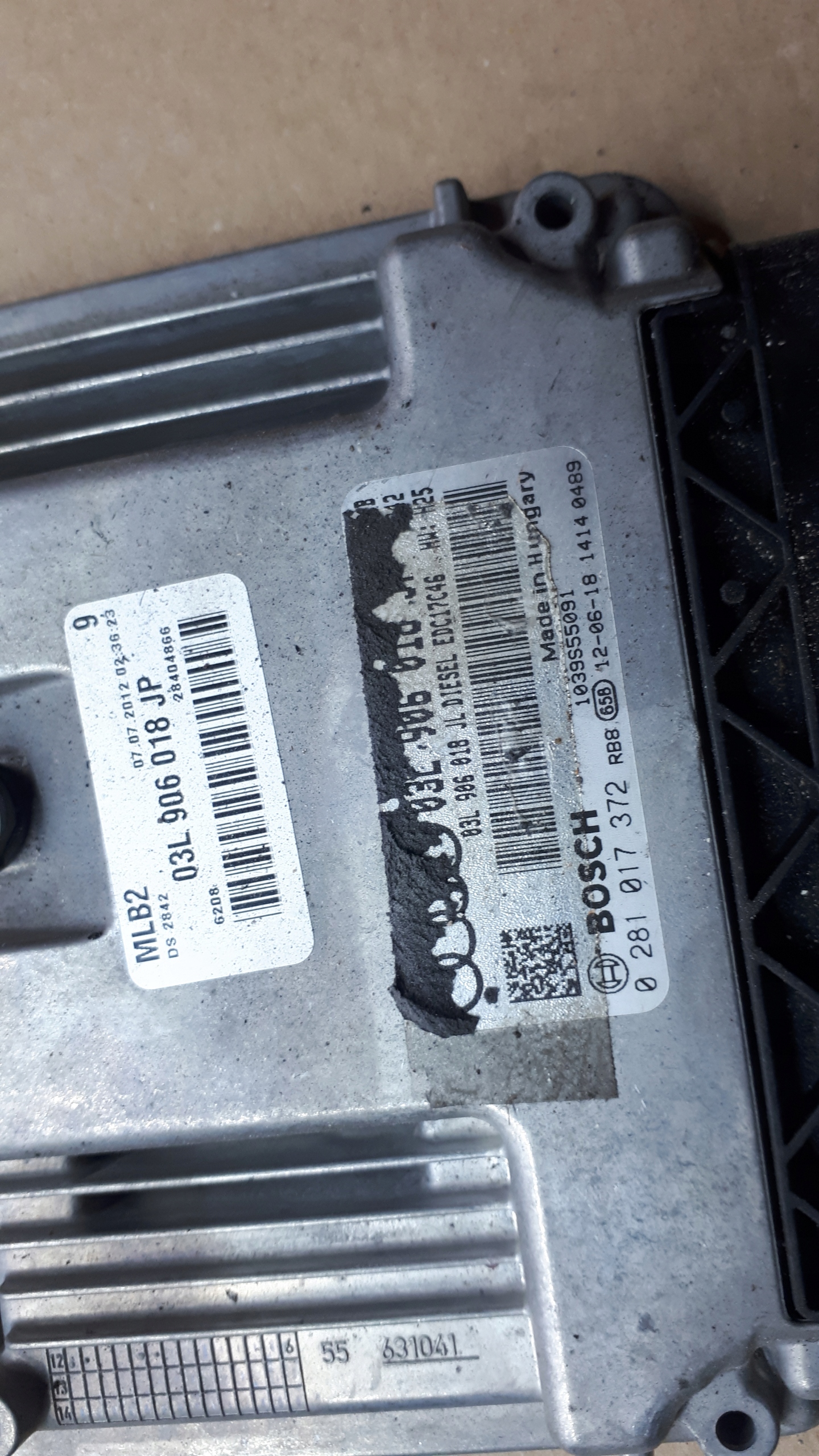 A4 B8 LIFT A5 2.0 TDI computer Centralina Motore