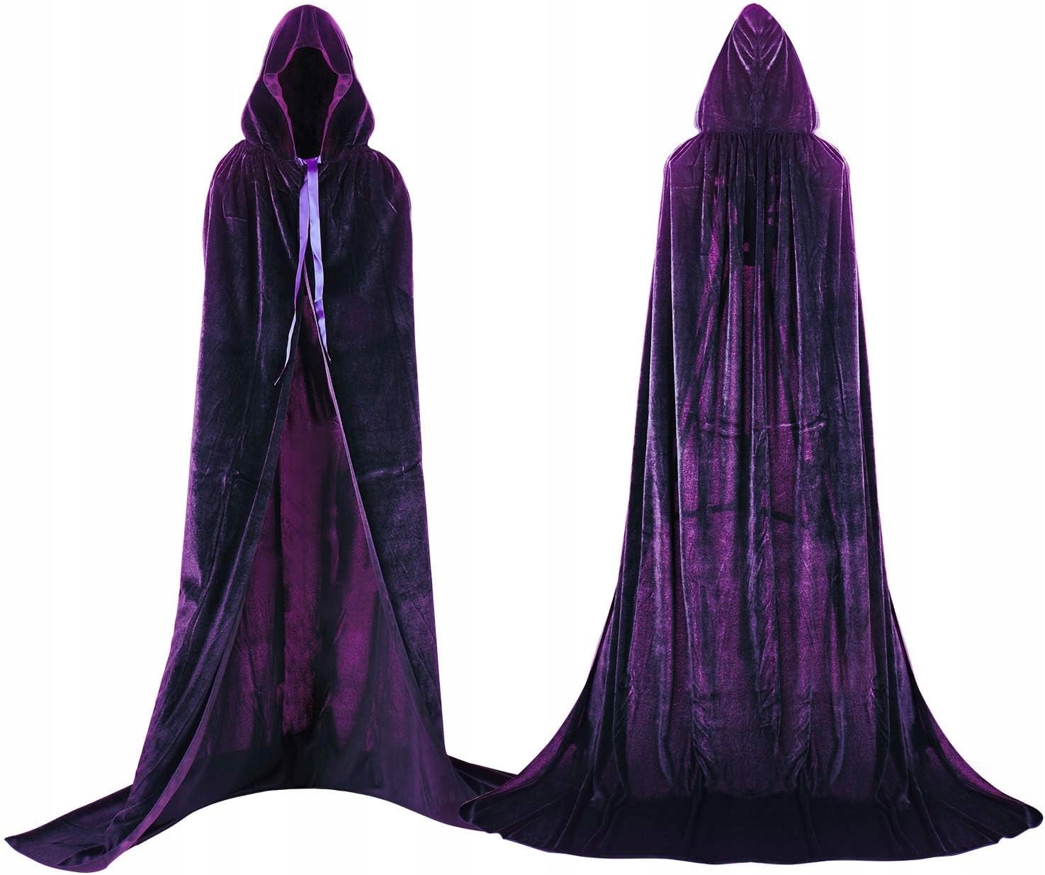 Kabát S Kapucí Šaty Plášť Převlek Halloween Kostým Unisex XL