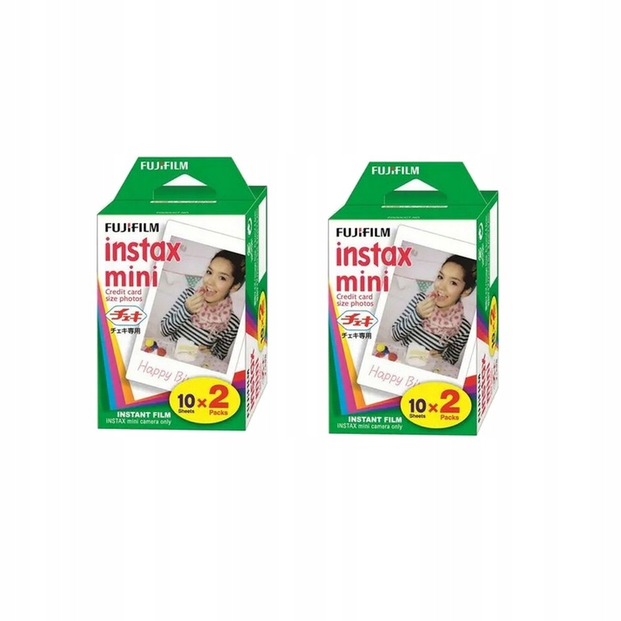 2x náplň Fujifilm Instax Mini 2x10ks