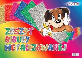 

Zeszyt bibuł metalizowanych 25cm x 35cm