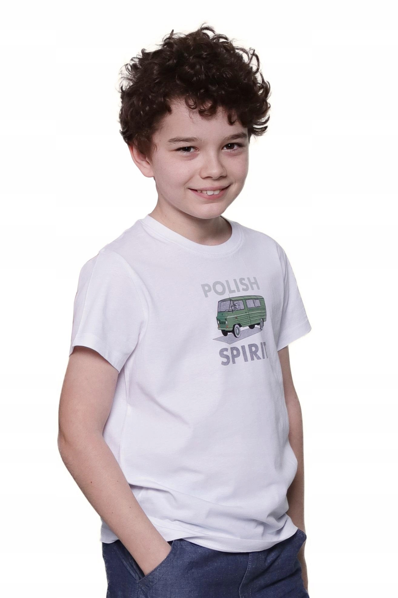 

T-shirt podkoszulek biały Żuk r.134-140