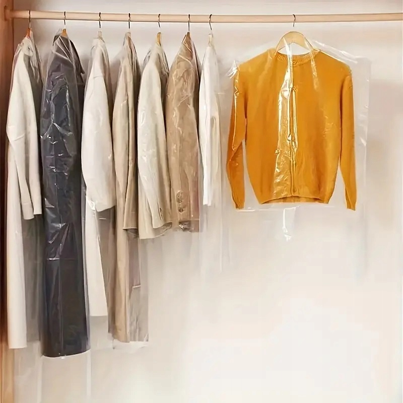 Worki torebki foliowe na odzież skosy 60x180 opk 100szt