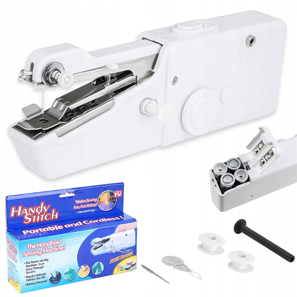 

Handy Stitch Mini Maszyna Ręczna Do Szycia Baterie