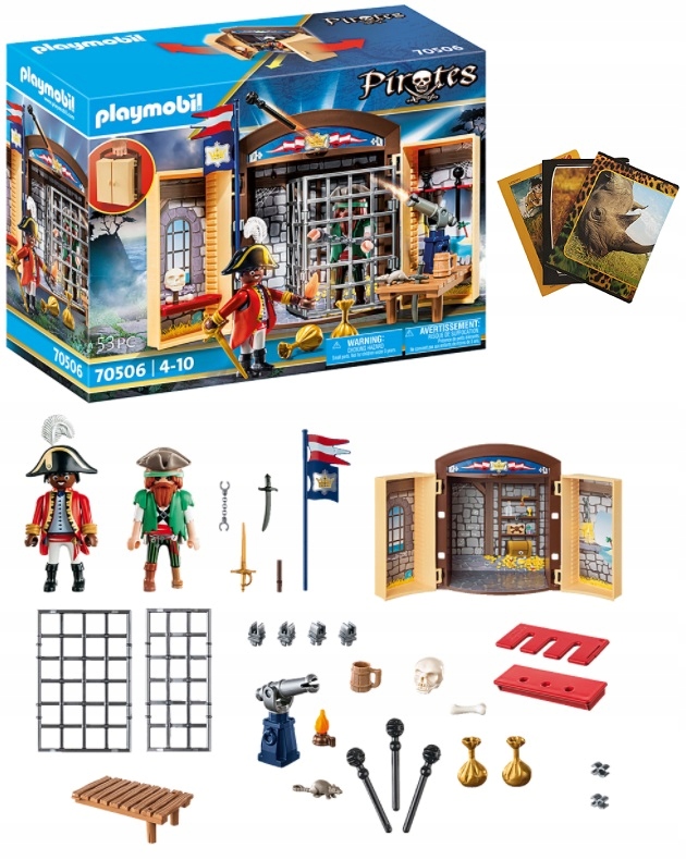 

Klocki Playmobil 70506 Play Box Przygoda Piratów