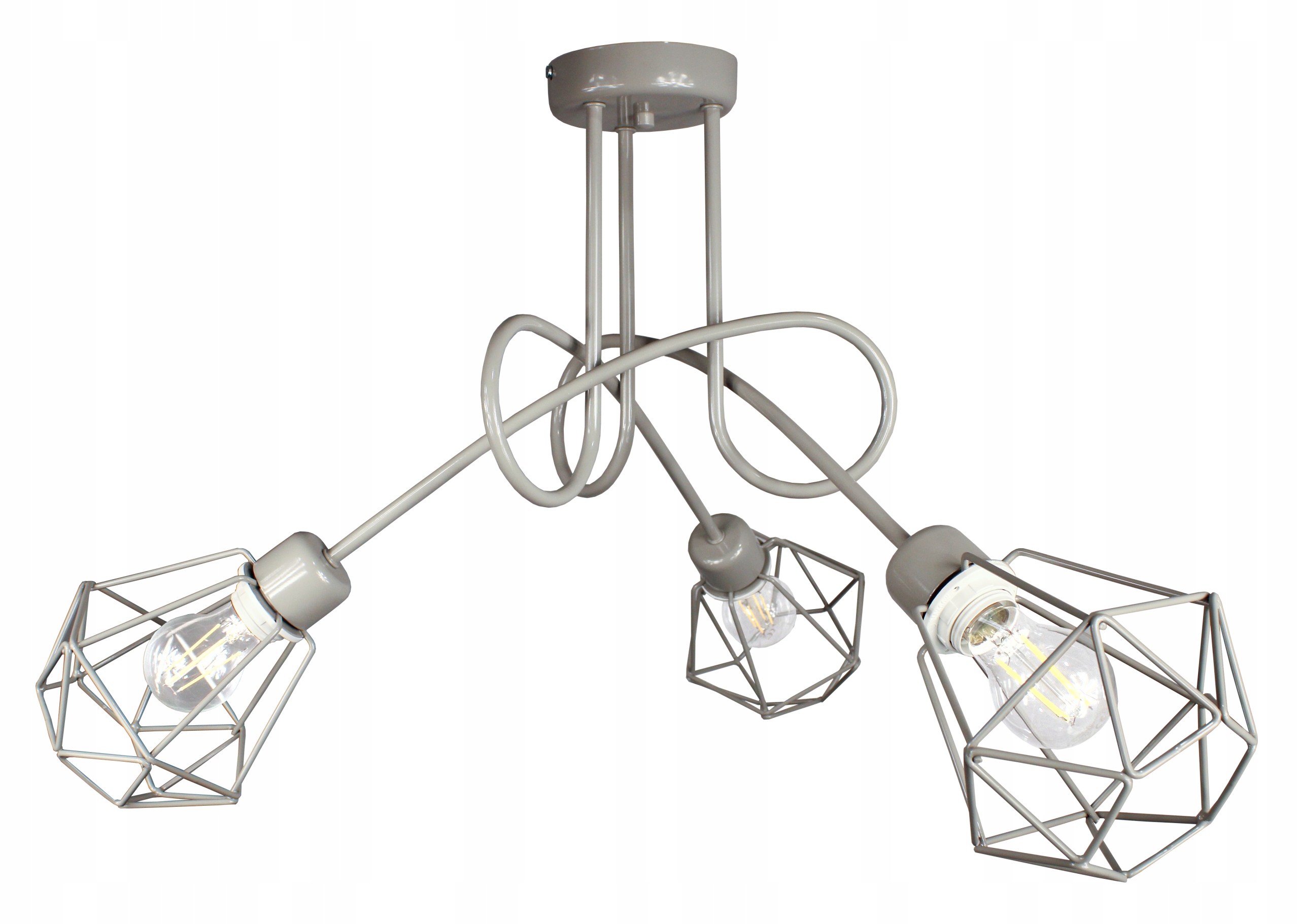 

Nowoczesna Lampa Wisząca Żyrandol Plafon Brylant