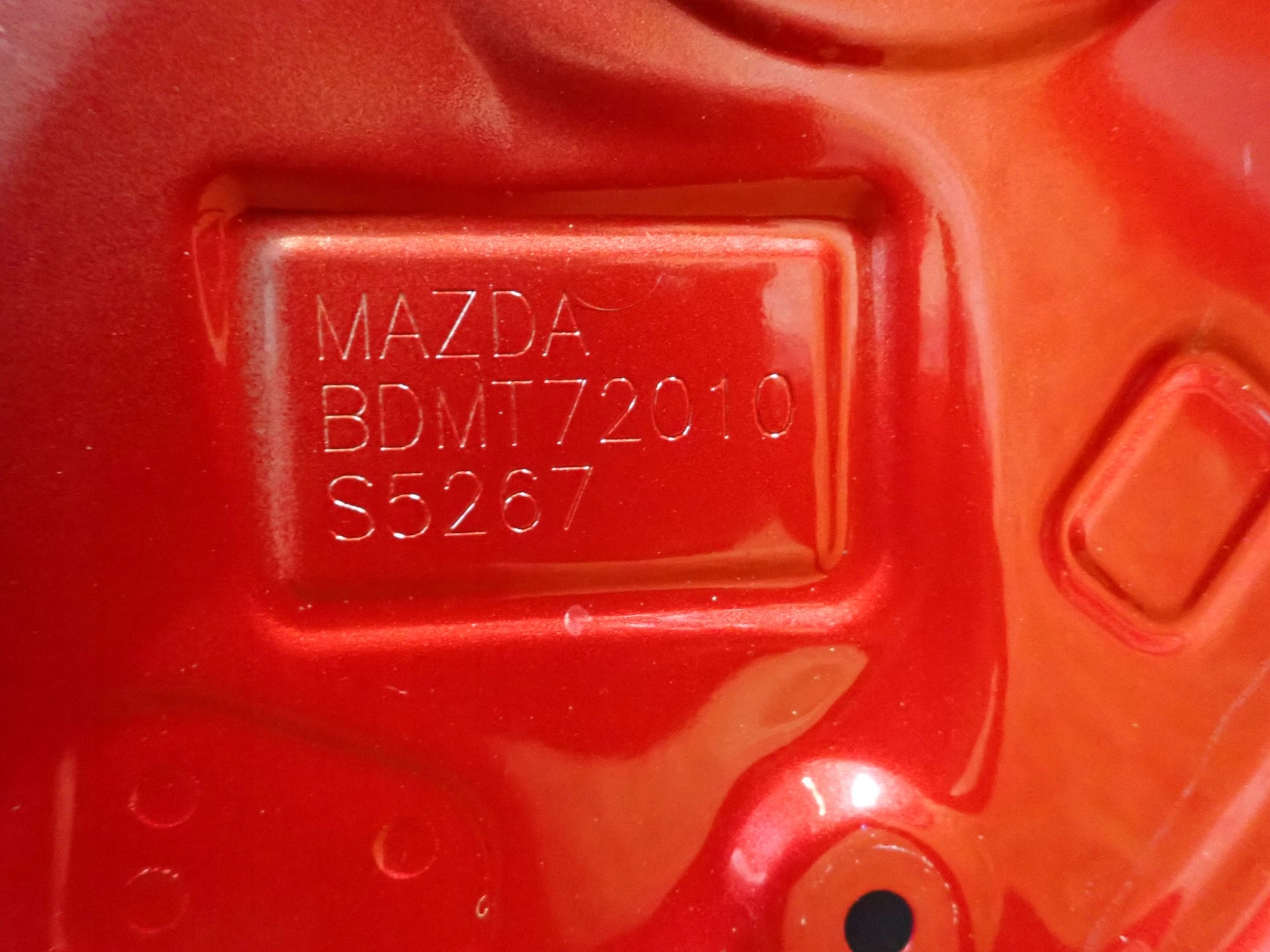 door right rear. right rear part MAZDA 3 IV BP HB HATCHBACK 2018- BDMT72010