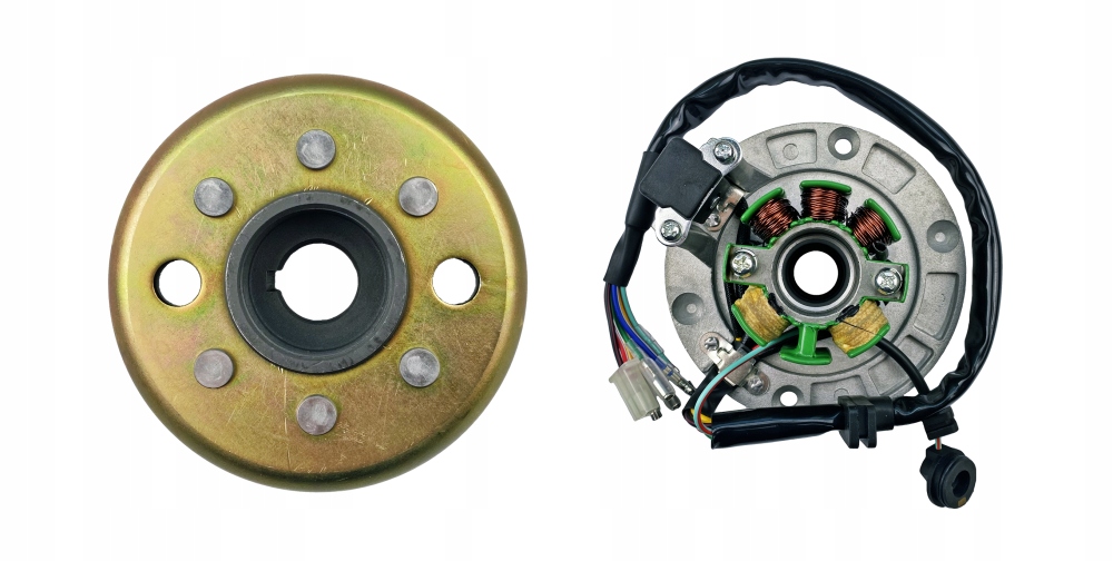 Koło magnesowe magneto cewki iskrownika ZS154FMI-2 nawinięte