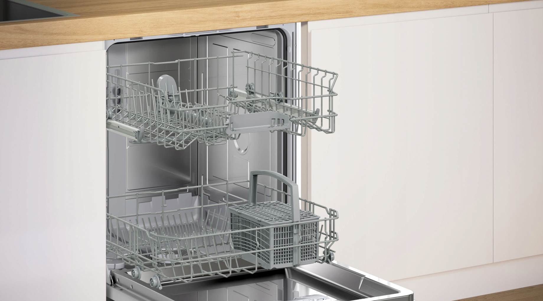 Zmywarka Bosch Serie 2 SMV25AX06E 60cm 12 kpl 5 programów Timer NOWOŚĆ Kolor dominujący biały