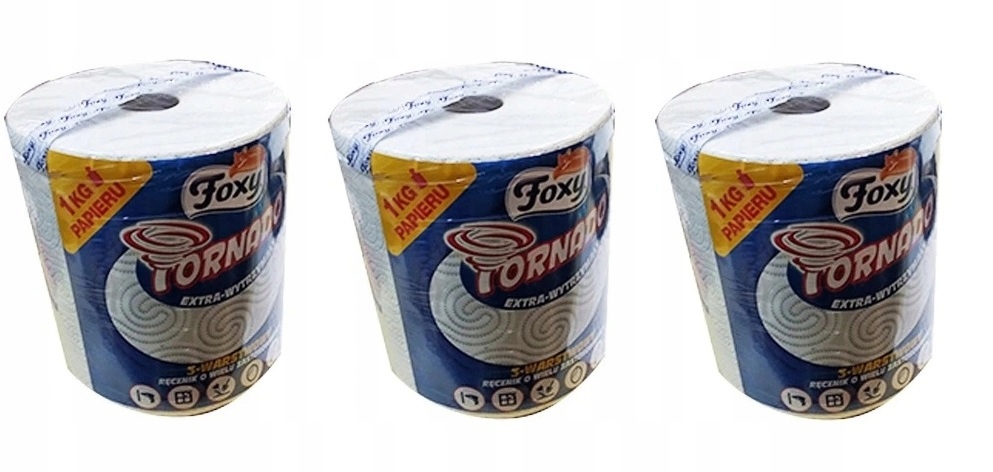 

Ręcznik papierowy Foxy Tornado 3 szt