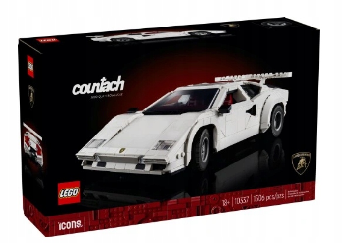 Lego 10337 Icons Lamborghini Countach 5000 Quattrovalvole