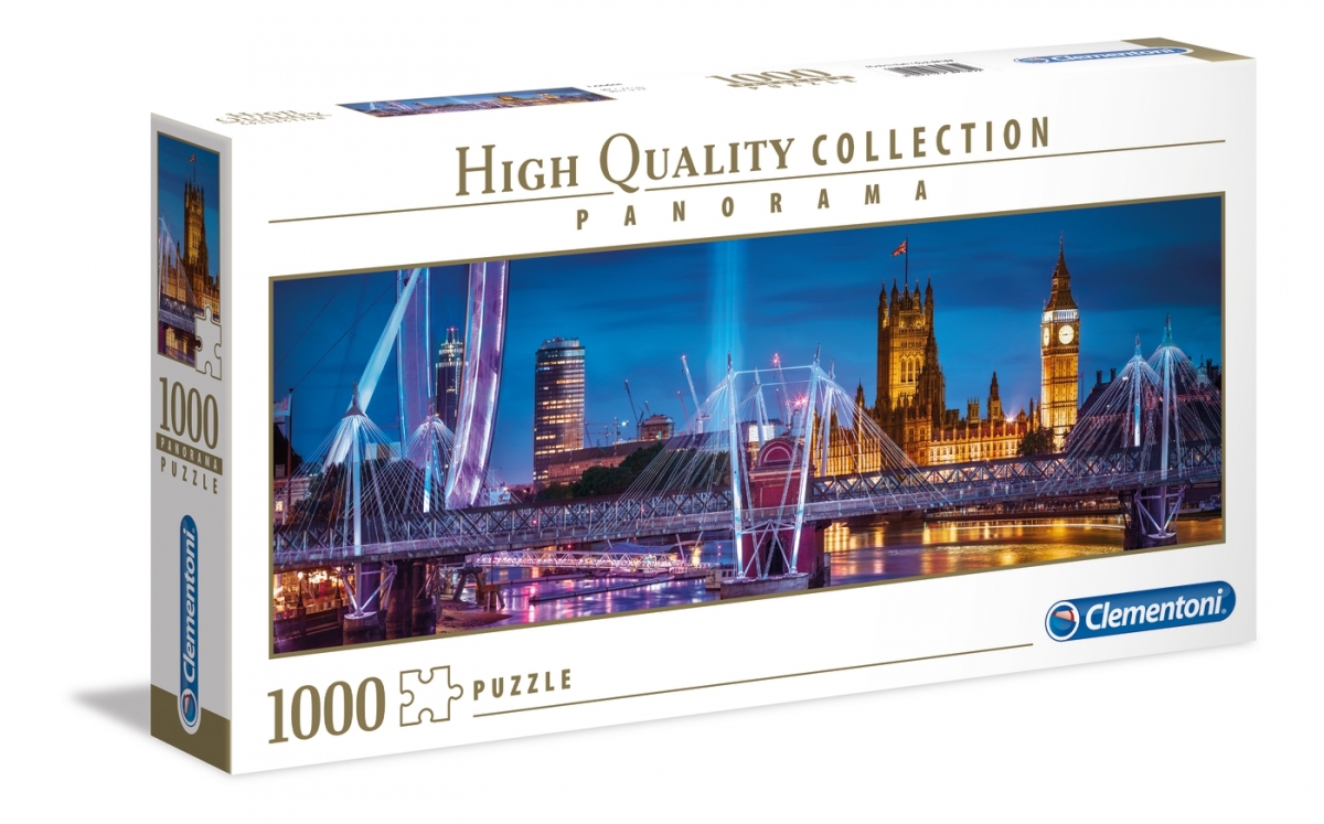 Clementoni Puzzle High Qualit Panorama London 1000