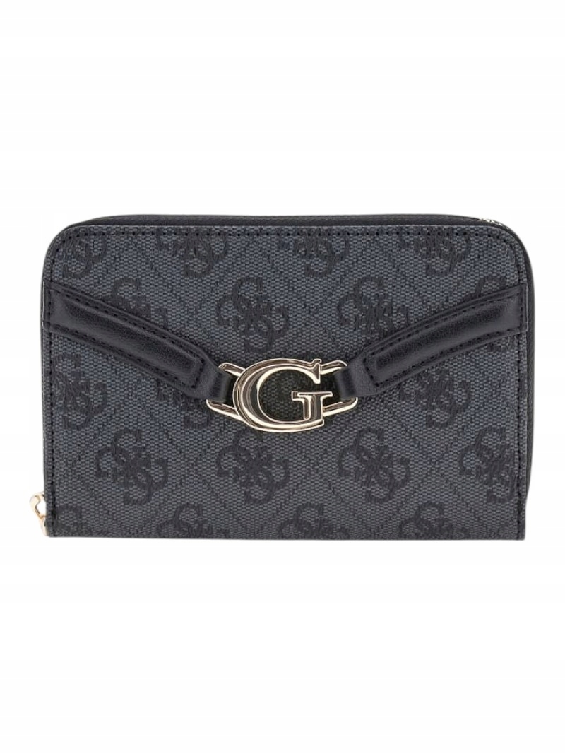 Dámská peněženka Guess Dea Slg střední velikost na zip, šedá