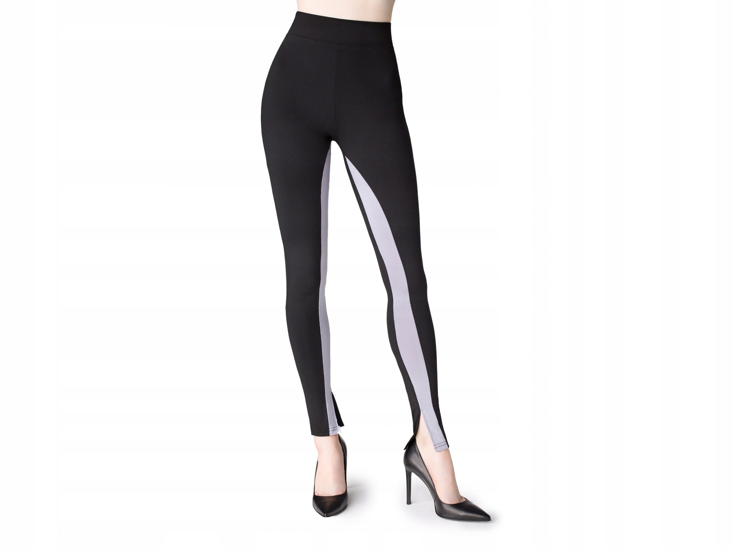 

Marilyn Poupee legginsy z rozcięciami M19 Black
