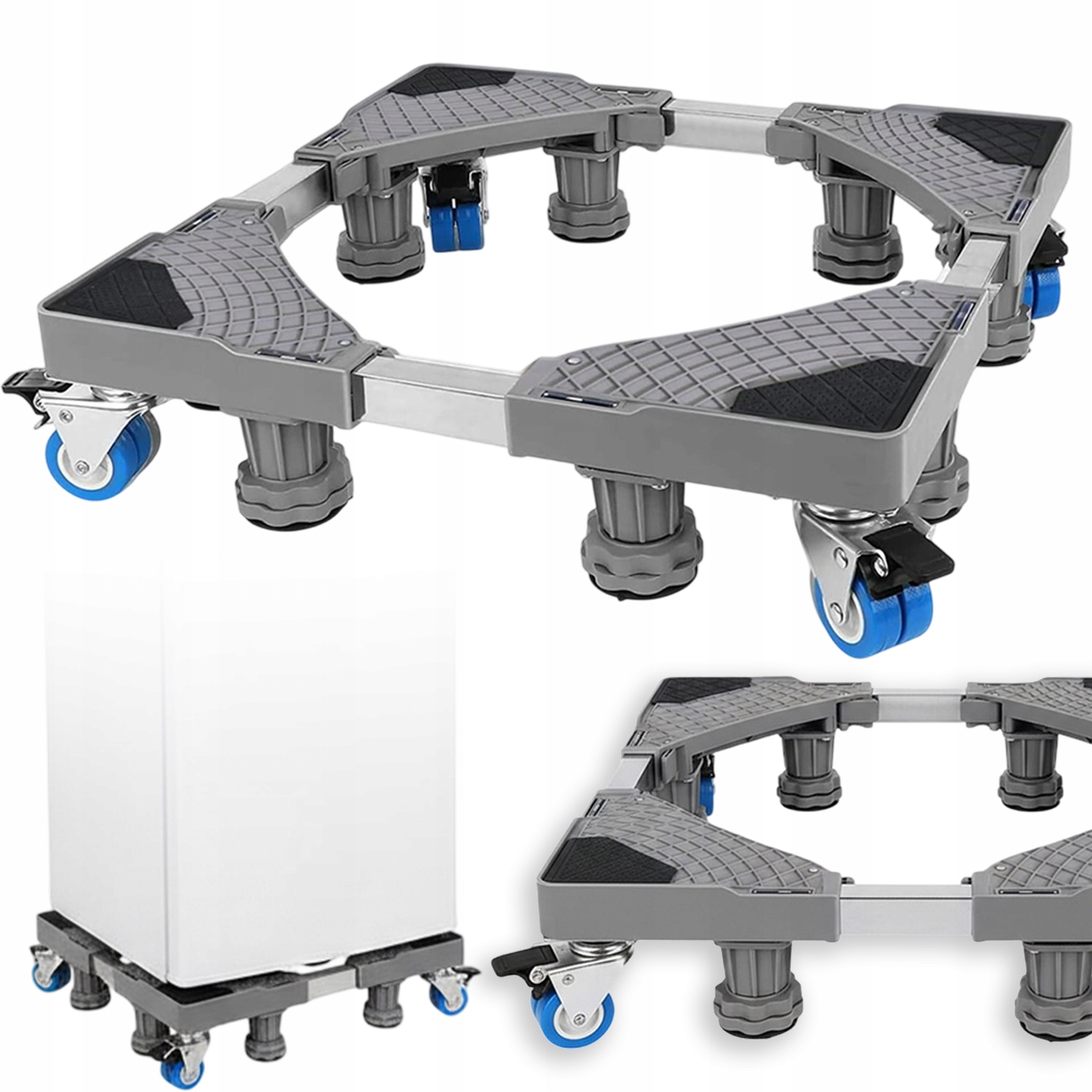 Regulowana Podstawa Na Kołach Platforma Do Pralki Lodówki Agd Mebli