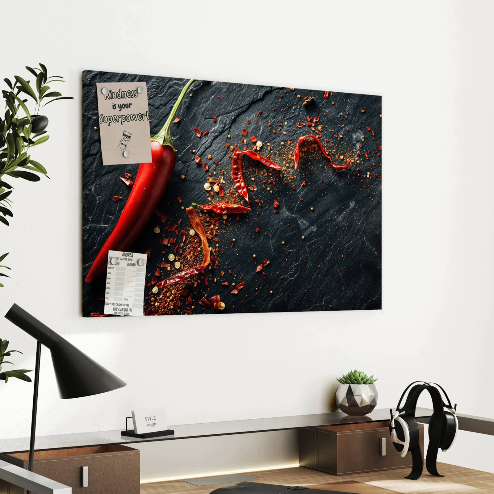 Magnetická tabule Chili Na Břidlice 60 × 40 cm