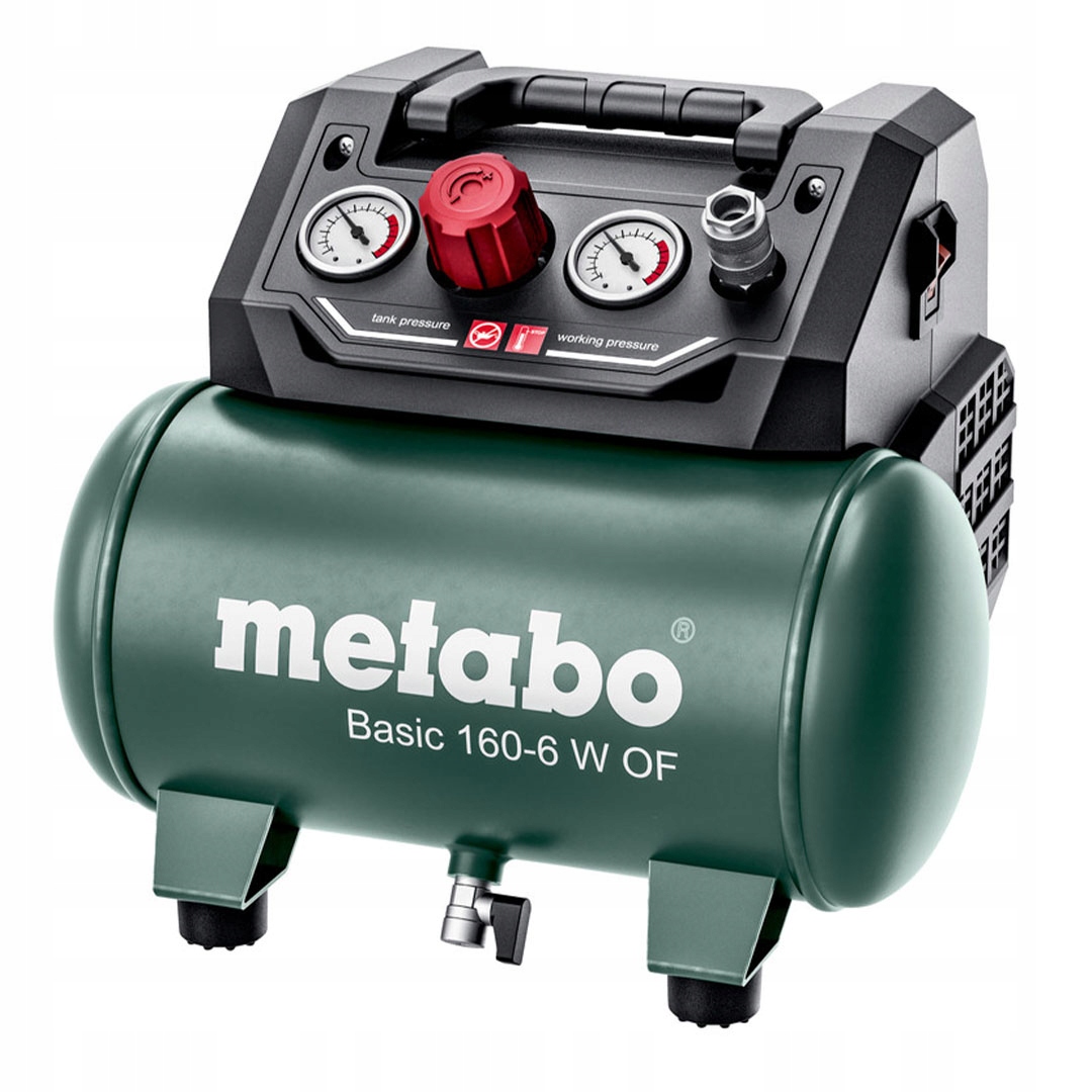 Bezolejový kompresor Metabo Basic 160-6 W Of 601501000 6L 8bar 0,9 kW