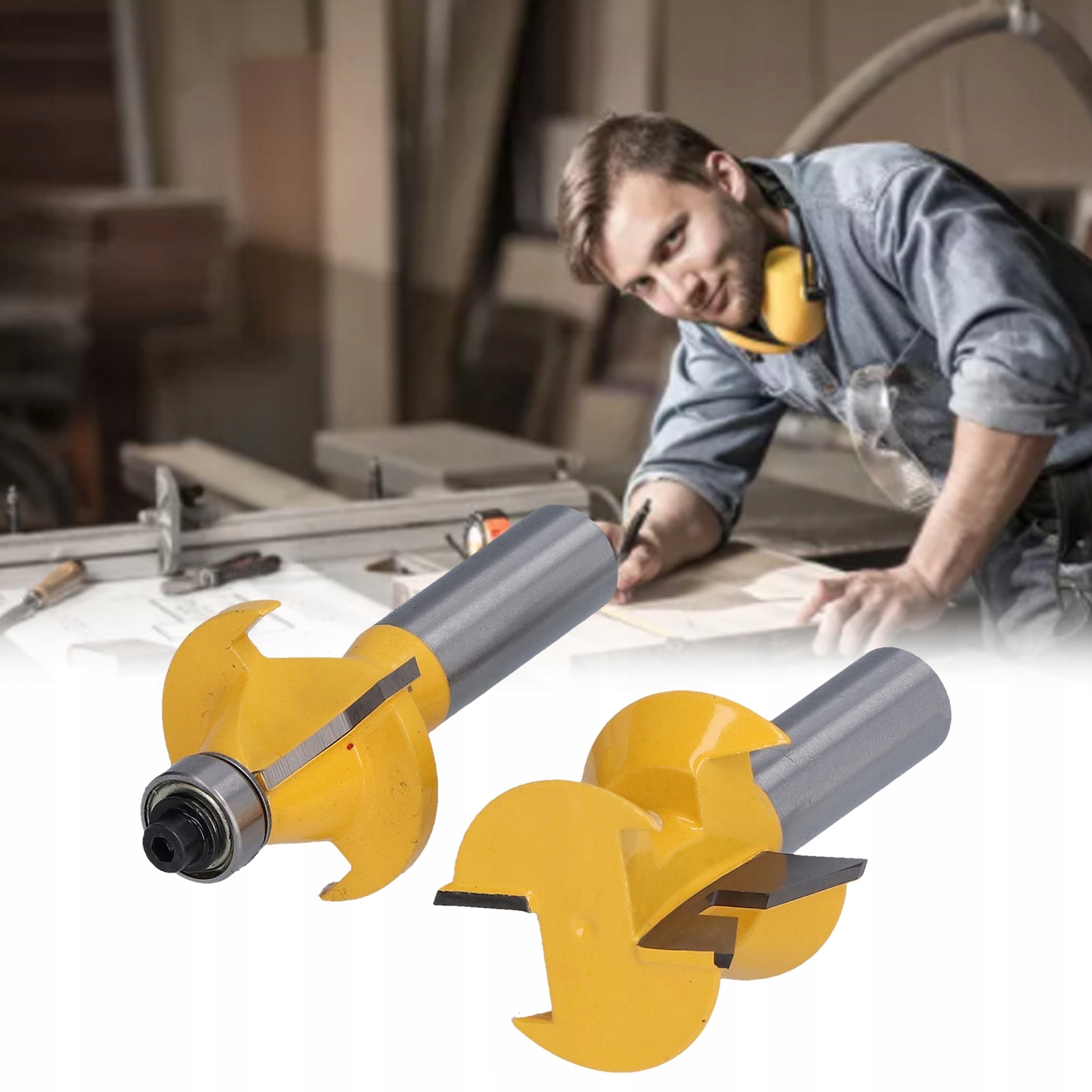 ZESTAW ROWKÓW I PIÓR I WPUSTÓW FREZ DO DREWNA 8MM Rodzaj frezu inny