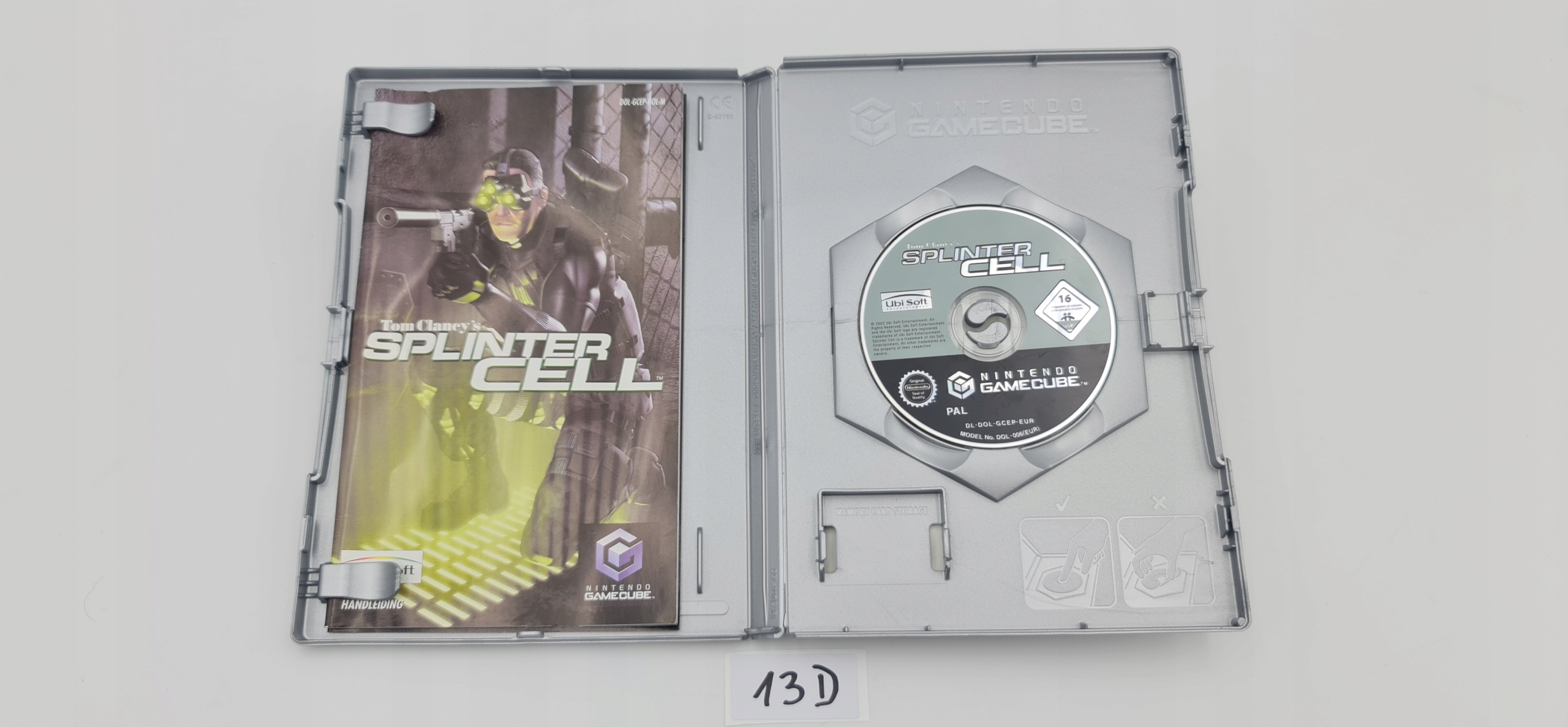 NINTENDO GAMECUBE TOM CLANCY'S SPLINTER CELL Platforma Nintendo GameCube