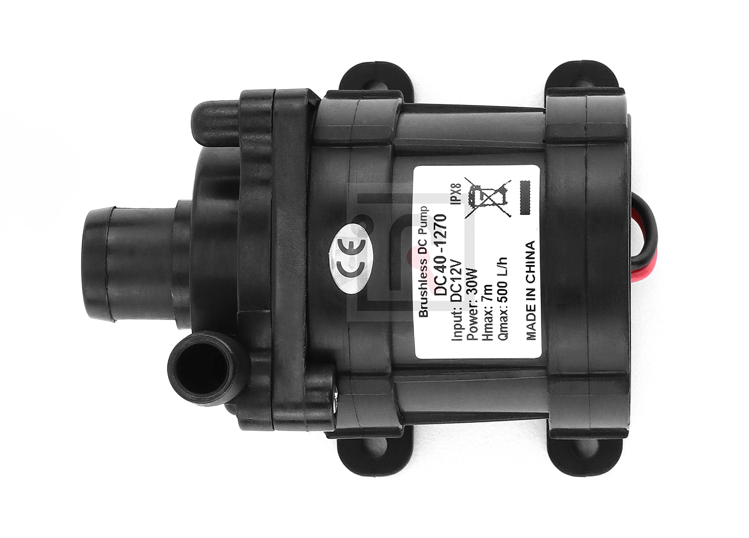 POMPKA WODY CIECZY OBIEGOWA ARDUINO DC40 12V 30W Wydajność pompy l/h Do 500 l/h