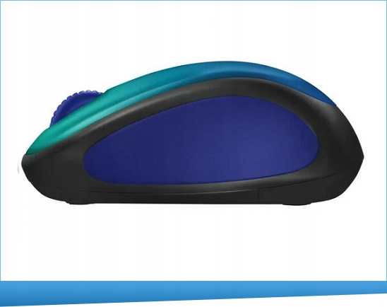 MYSZ BEZPRZEWODOWA LOGITECH M317C BLUE AURORA Interfejs USB (Radio 2.4 GHz)