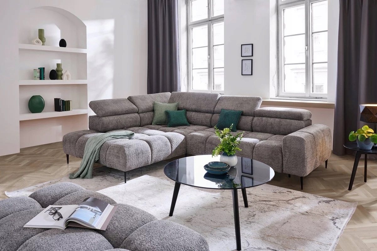 Moderní Rohová Sedací Souprava Plaza L Wersal Domo Home