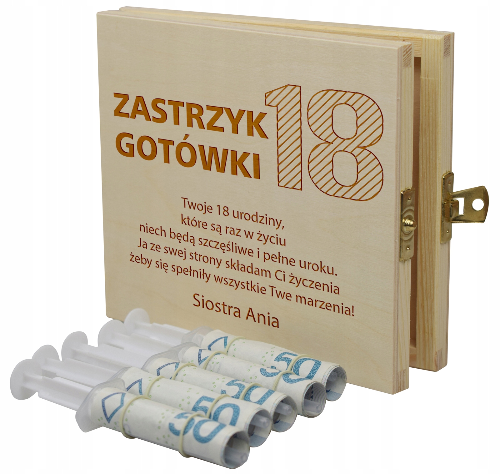 

Upominek Na 18 Stkę Zastrzyk Pieniędzy