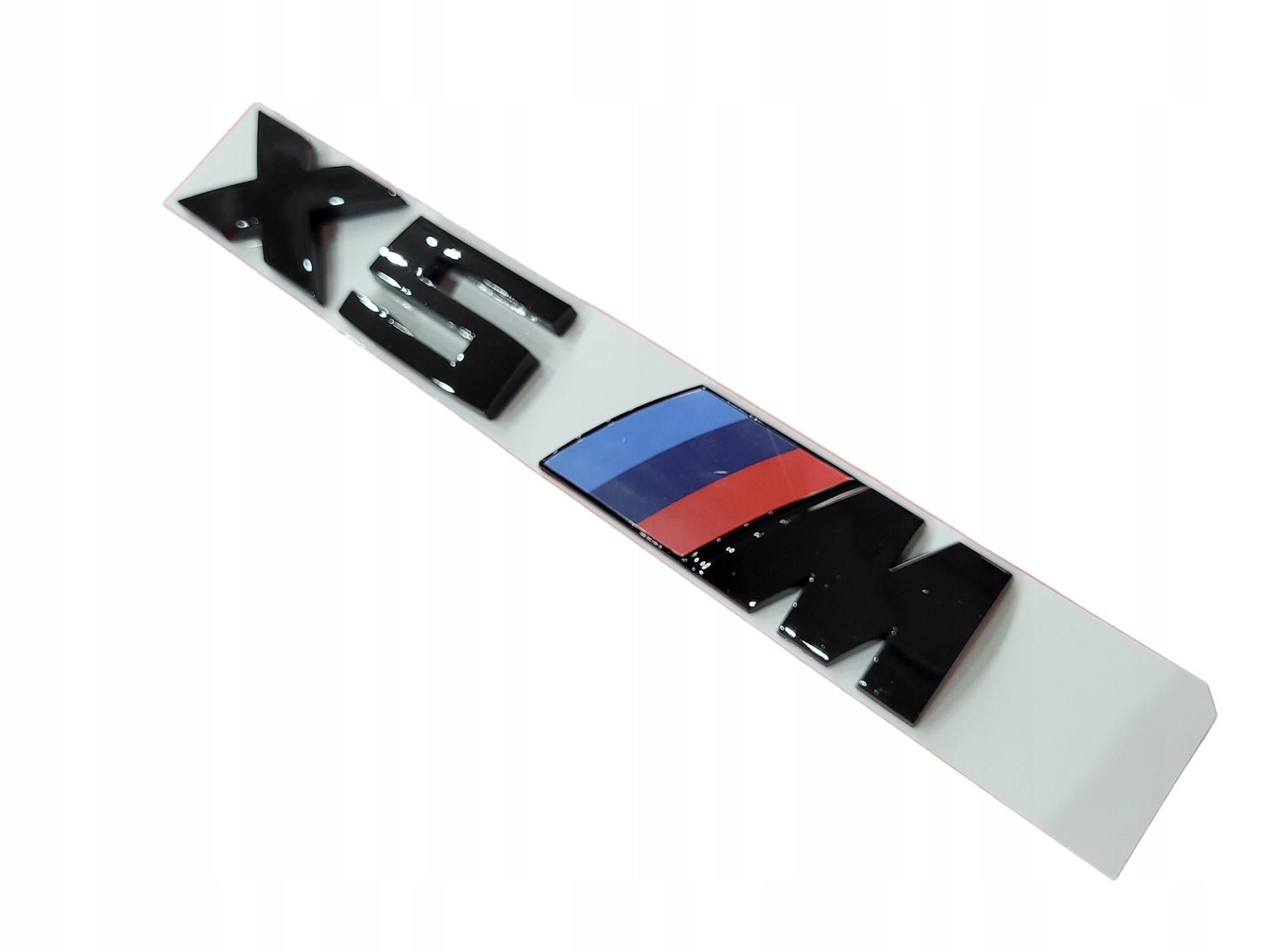 

Emblemat M-Power X 5 Black Glossy do Bmw