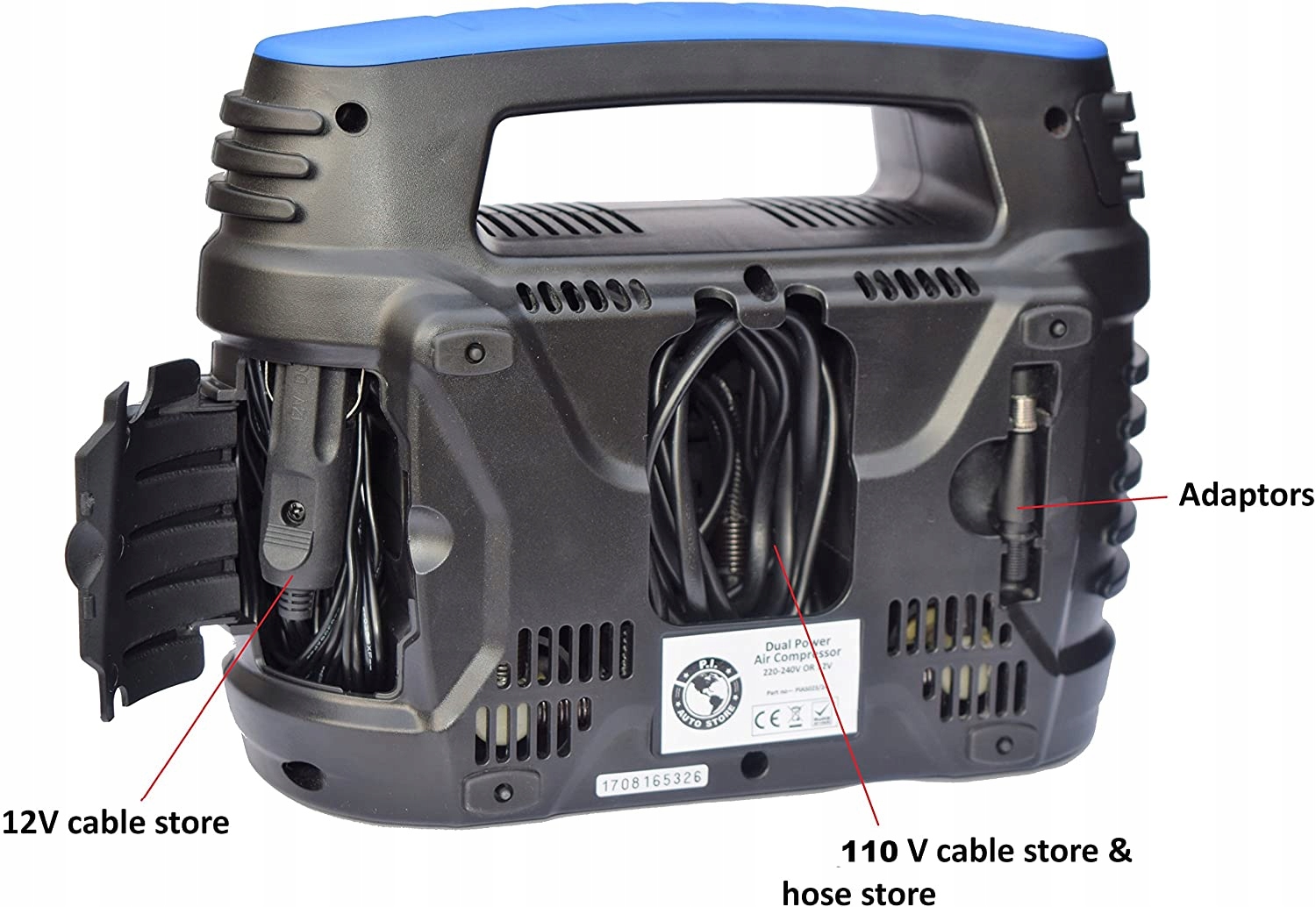 P.I. AUTO STORE Podwójny Inflator do opon 12V Marka inna